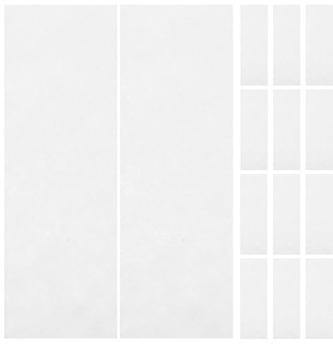 DRESSOOS 600 st hårborttagningsvaxremsor: Professionellt vaxningskit - Nonwoven muslin vaxremsor för hårborttagning - Vaxpapper för ansikte och kropp