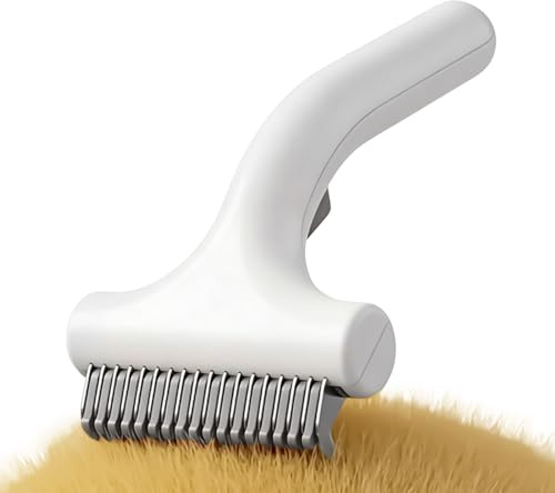 Herramienta Desenredadora Para Perros Peine de Aseo para Desenredar y | Cepillo Reductor de la Caída de Pelo de Para Gatos Y Perros De Pelo Medio A Largo Cachorros En I