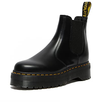 Dr. Martens Damen 2976 Polished Smooth Chelsea boots, Schwarz, 39 EU