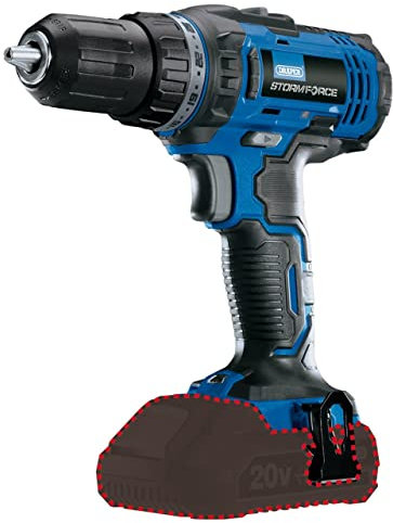 Draper 89524 Storm Force® 20V Drill Driver - Bare