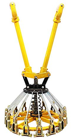 CGOLDENWALL Abrazadera de sellado, crimpadora de tapa para máquina de sellado manual, abrazadera de prensaestopas para cubo de pintura (250 mm, para cubo de pintura de 10 litros)
