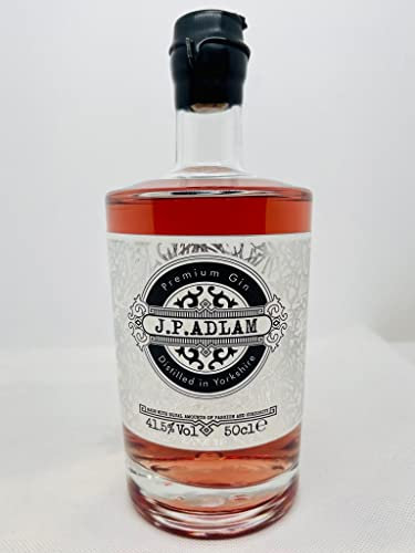 JP Adlam Premium Blackberry, Raspberry & Grape Gin, 50cl - Award Winning Yorkshire Gin