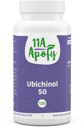 11A-Apofy | Ubichinol 50 | Aktive Form des Coenzym Q10 | 120 Kapseln