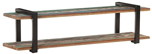 vidaXL Mobile Porta TV 160x40x40 cm in Legno Massello di Recupero