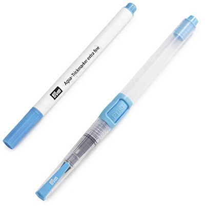 Prym 610-806 610806 Trickmarker extrafein Aqua-Trick-Marker und Wasserstift, Kunststoff, Blue, Einheitsgröße