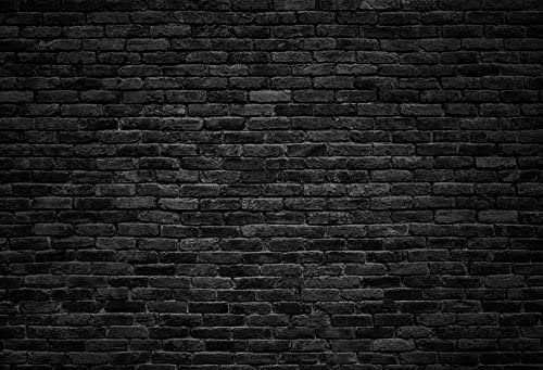 Renaiss 3.5x2.5m Fotografie Hintergründe Retro Schwarz Backstein Wand Hintergrund Vinyl Tuch Vintage Wand Hintergrund Kind Erwachsene Portrait Tapete Party Banner Foto Video Shooting Studio Requisiten