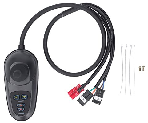 WOOXGEHM Controlador de Joystick para Silla de Ruedas Eléctrica, Controlador de Joystick 50A, Controlador de Seguridad para Robots Inteligentes/Dispositivos de Entretenimiento/Productos de Movilidad