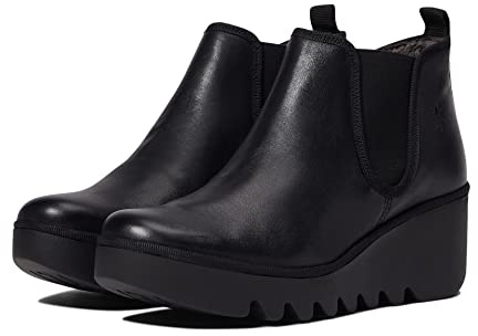 Fly London Womens P501349024 Ankle Boot, Black, 5 UK