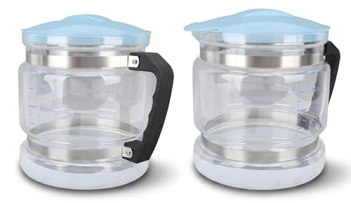 Distiller Water Container, 4L Glass Water Collection Bottle for Distilled Water with Handle and Lid for Most Countertop Home Distillers