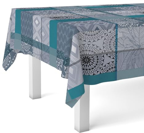 Martina Home TOVAGLIA IN TELA CERATA POMPE 180X140 BLU