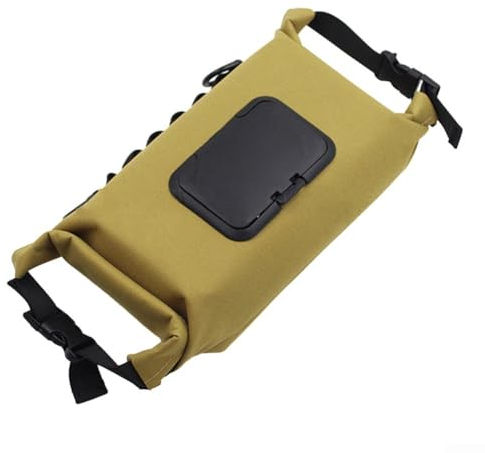 Tragbare Feuchttücher-Spendertasche aus zum Aufhängen, Feuchttücher-Spender, Reise-Tücher-Tasche, Camping-Feuchttücher-Box, für Reisen, Camping (Khaki)