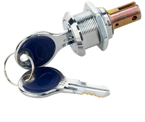 Werkzeugschrankschloss aus Zinklegierung mit Chrom-Finish, entworfen für Autowerkstätten, inklusive zwei Schlüsseln für Komfort (WT9943)
