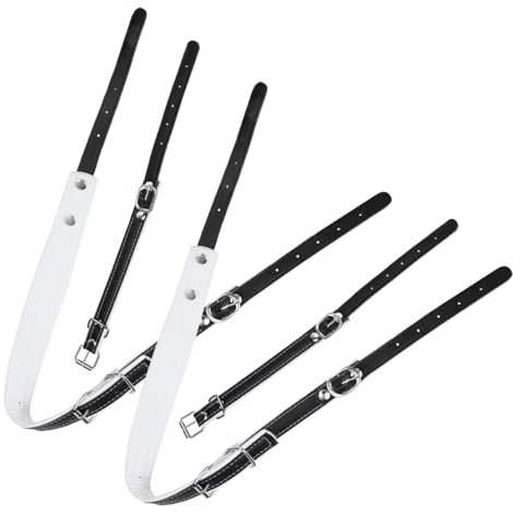 DRESSOOS Lederakkordeon Schultergurt Verstellbarer Akkordeongurt Einfacher Akkordeongurt Akkordeonzubehör Strapazierfähig Und Reißfest Passt Für Verschiedene Akkordeons