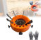 StyBtt Afilador de Brocas, Nuevo Afilador Brocas Amoladora, Afilador de Broca Profesional, para Broca de 2-13 mm y Amoladora de 115/125 mm, con Guantes (Color Naranja)