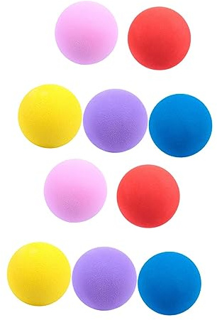 TOYANDONA 10stücke Indoor Golfball Schaumstoffbälle Für Sicheres Training Und Spiel Für Haustiere Langlebig Und Leicht Zufällige Farben