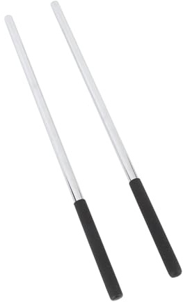 1 Pair Garage Door Winding Bar Iron Rubber Handle, 1/2 Inch Winding Rods Set with 17.2 Inch Torsion Spring Winding Rods for Car Sedan SUV RV Garage Doors