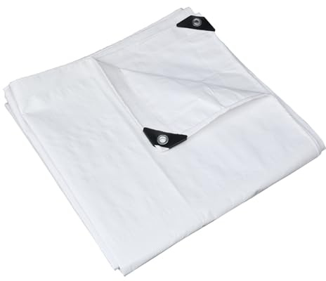 Cubierta de Piscina, Protector de Piscina de Suelo, Cubierta de Parasol de Invernadero, Resistente al desgarro, Material de retención S, para Camping, al Aire Libre, Patio, jardín