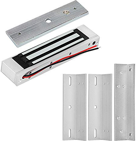 Kit de sécurité pour serrure de porte magnétique électronique AccessShield, capacité 180KG/350lbs, avec support ZL, pour portes en bois et en métal à ouverture vers l'intérieur