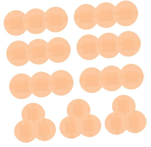 Veemoon 200pcs Round Band Sticker Small Adhesive Wound Bandages Breathable Wound Patches for Outdoor Use Healing Injured Care Patches