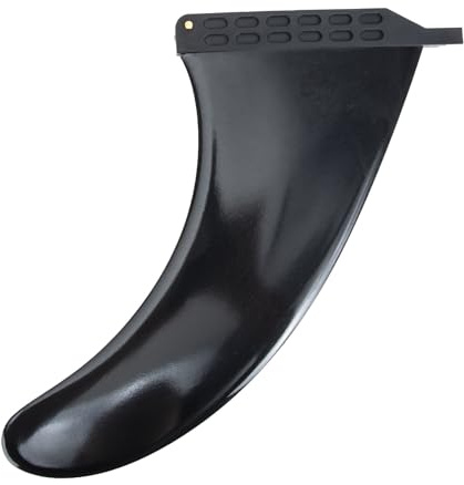 Healifty Removable 9-inch Paddle Board Tail Fin Black Sup Water Sports Longboard Fin for Surfboard and Inflatable Boat Accessories