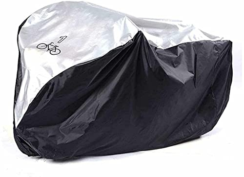 ANFTOP For 1 Bike Cycle Bicycle Cover Outdoor Outside Storage Rain Waterproof Scooter Cover For one Mountain Bike Road Bike All Weather Dust Resistant UV Protection