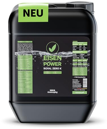 Eisen Power Royal Zero K Dünger, hochkonzentrierter Eisenvolldünger (5 l)