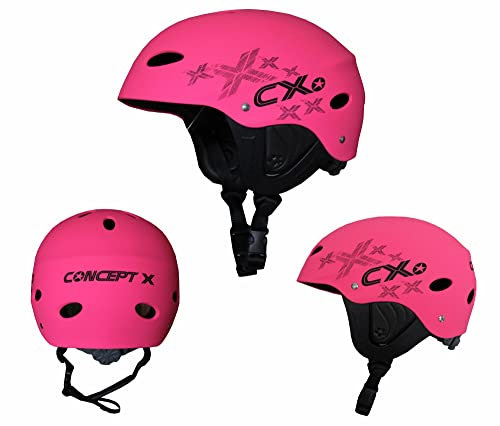 Concept X Helm Kiten Surfen Wakeboard Kajak PINK (XL)