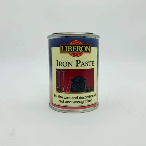 Liberon Iron Paste - 250ml - Renovate Cast Iron Fire Places, Surrounds