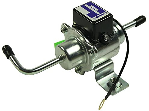 Riloer Bomba de Combustible Eléctrica de Gas Diesel 12V de baja presión 1/4 de tubo 3-5 PSI Universal