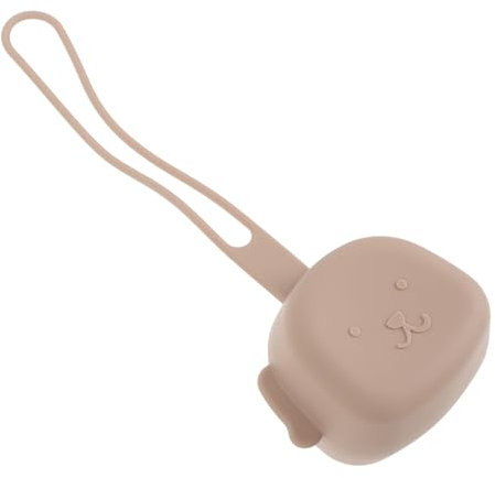 minkissy 2 x Schnulleraufbewahrungstasche, Schnullerhalter, Schnulleretui für Wickeltasche, Schnulleretui, Halter für Baby-Kinderwagen in Lebensmittelqualität, siehe abbildung, 21X7.5CM
