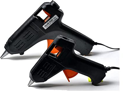 AUBEST Sciogli Le Pistole Artigianali Mini Pistola for Colla a Caldo 10 Pezzi for Artigianato, Scuola, Arte, casa, riparazioni Rapide(Size:10Pcs 20W(7MM))