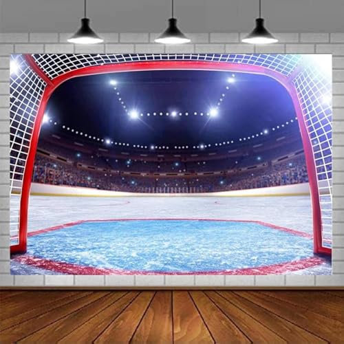 Eishockey Tor Fotografie Hintergrund Hockey Bereich Stadion Hintergrund Für Sport Thema Party Fotokabine Studio Requisite Banner Poster