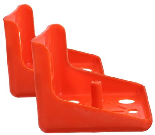 COLLBATH 2st Salzziegelkasten Für Rinder Und Schafe Salzbehälter Lecksalzhalter Für Pferde Salzblockhalter Für Nutztiere Tierhalter Für Mineralien Salzlecksteinhalter Rot Sport
