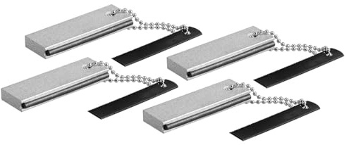 Semptec Urban Survival Technology Magnesiumfeuerzeug: 4er-Set Magnesium-Feuerstarter mit Feuerstein und Metallschaber (Outdoor-Feuerzeug Magnesium, Feuerstab)