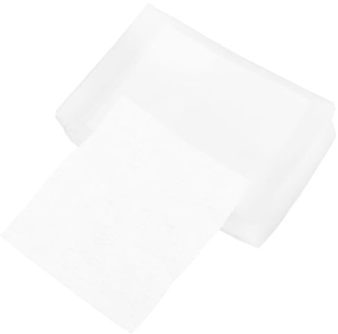 BELLIFFY Almohadillas Protectoras Desechables para Tatuajes de Labios, Impermeables, de Tela No Tejida de Color Claro, 30 Hojas para Uso en Salones de Tatuaje
