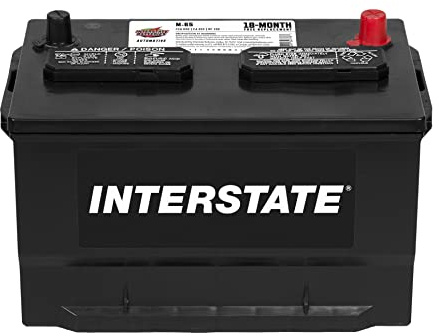 Interstate Batteries Group 65 Car Battery Replacement (M-65) 12V, 650 CCA, 18 Month Warranty, Replacement Automotive Battery for Cars, Trucks and SUVs