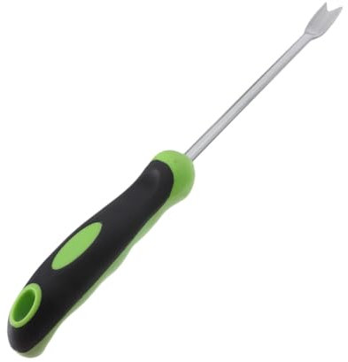 KONTONTY Handheld Unkrautstecher Ergonomisches Gartenwerkzeug Zum Effektiven Entfernen Von Unkraut Für Gartenarbeit Und Landwirtschaft Multifunktionales Entferner-Tool Für Wurzeln Und