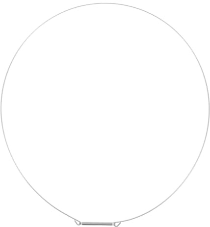 Dichtungsring für Waschmaschinentrommel 36cm Stahl Draht | Silber, für Waschmaschine, Widerstandsfähige Ausführung, Einfache Montage, Passende Ersatzteile