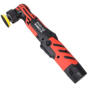 WODHMIEY Mini lucidatrice a batteria 12 V, 6 velocità, 5 mm e 12 mm, motore senza spazzole, 2 batterie 2000 mAh, di sostituzione rapida per la cura del veicolo, mobili, pulizia dei