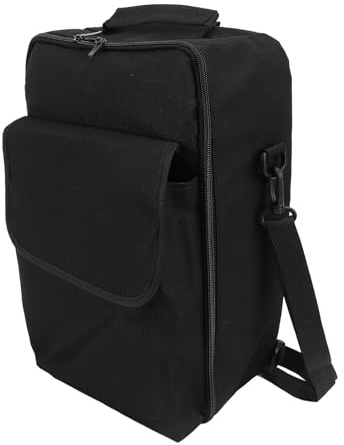 Jopwkuin Sac à Dos Mince pour Console de Jeu, Sac de Rangement étanche pour équipement de Jeu avec Compartiment pour Ordinateur Portable pour Voyage