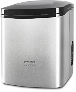 CASO IceMaster Ecostyle-Design Eiswürfelbereiter, Produziert bis zu 12 kg Eiswürfel in 24 Stunden, Eiswürfelbereitung in 6-13 Min, Großes Wassertankvolumen 1.7 L , Automatische Abschaltung