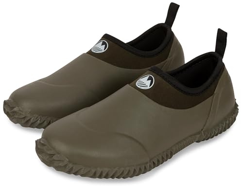 Lakeland Active Men's Grasmere Multipurpose Slip On Garden Muck Shoes - Moss Green - 8 UK