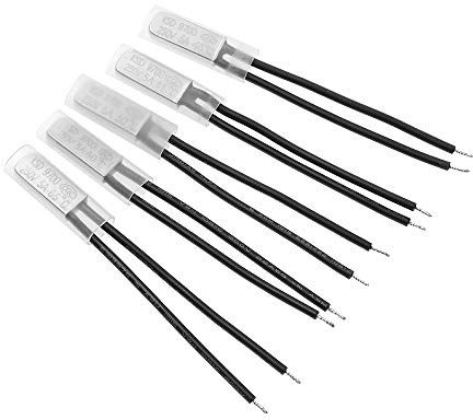 SUPERTOOL 5 Stück KSD9700 Thermoschutz Bimetall Temperaturregler (40 ℃ - 150 ℃)