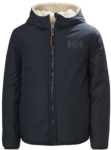 Helly Hansen Unisex Bambini Junior Champ Reversible Jacket, Blu, 8