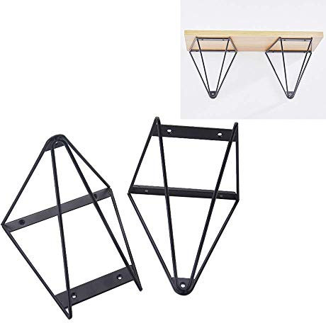 WaiMin WaiMin - Staffa fissa da parete, supporto per treppiedi in ferro, larghezza 145 mm, altezza 165 mm, WaiMin