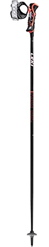 LEKI Nordic Walking Stöcke Airfoil 3D Schwarz/Leuchtrot/Weiß 130