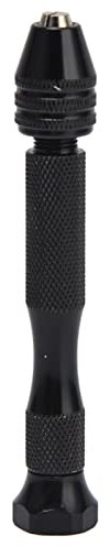 EVTSCAN Strumento per morsa a perno Trapano manuale Mini trapano elicoidale manuale Modello Punzonatura 0,3‑3,4 mm Intervallo di serraggio Nero