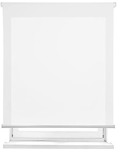 Daylight Roller Blinds,Translucent Blackout Curtains,Opaque Fabric Shades,Light Filtering Roller Window Blinds for Bedroom,Living Room,Bathroom and Office,with Accessories (140cm Width x 160cm Drop)