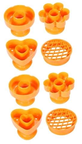 Alipis 8 Pcs En Plastique Beignet Gâteau Moule De Cuisson Ensemble Beignet Cutter De Para Gelatinas - Moules De Cuisson Emporte-Pièce Créatif Ustensiles De Cuisson Moules À Biscuits