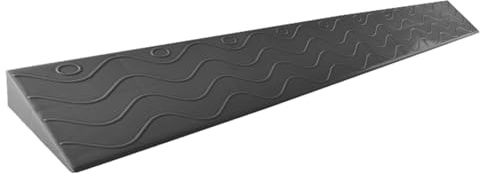 Türschwellenrampe Saugroboter Schwellenrampe, Staubsauger Roboter Rampe, Rampe Saugroboter, 99cm Längen Rampe Türschwelle, Rollstuhlrampe Türschwelle, Türschwellenrampe für Saugroboter 3cm black